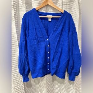 Vintage Wool/ Angora Knit Cardigan